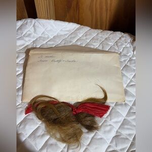 Real hair from the 1920s